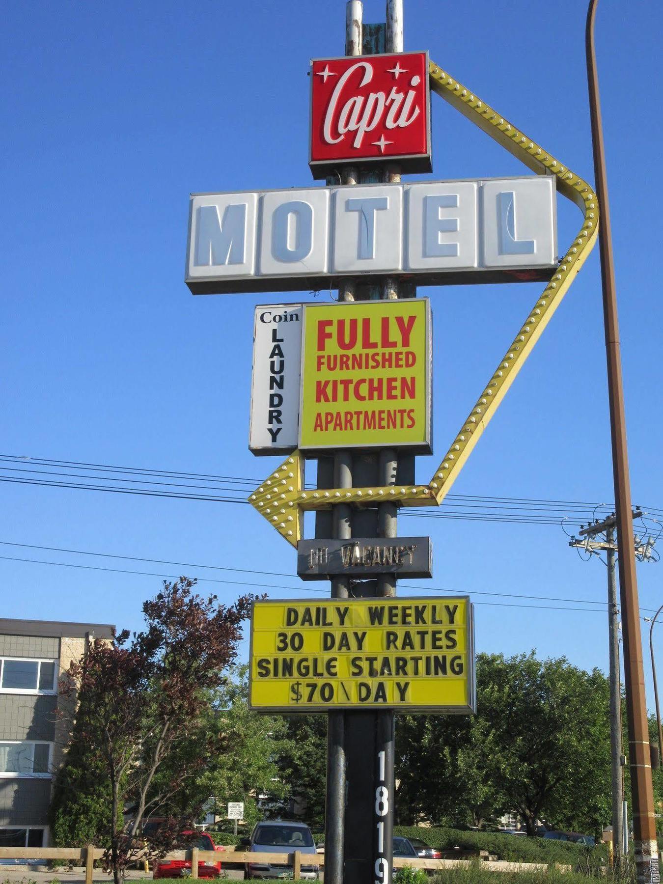 The Capri Motel Γουίνιπεγκ Εξωτερικό φωτογραφία